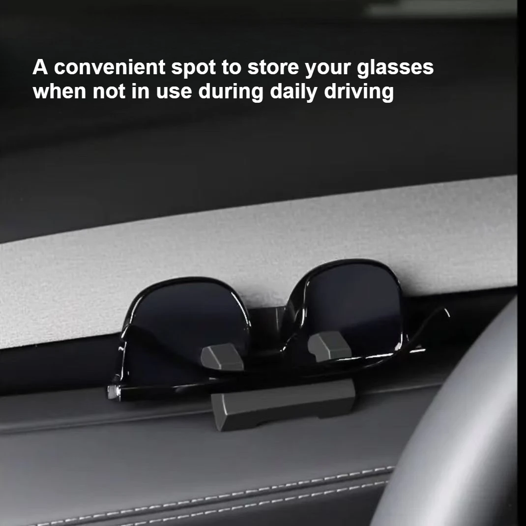 Auto-Handyhalterung für Tesla Model Y Juniper 2026 Model3 Highland YL Armaturenbrett Lüftungsschlitz Silikon Auto-Navigations-Sonnenbrillenhalter – Detail 10