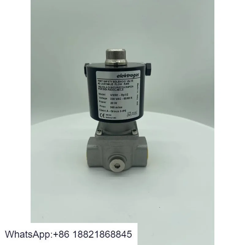 Válvula Solenoide de gas Electrolux VMR1-RP1/2, válvula solenoide de horno industrial con motor de combustión
