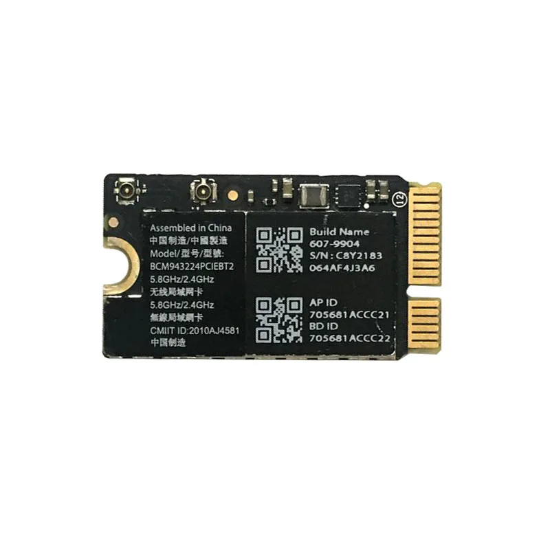 Eathtek Wifi Bluetooth Broadcomcard Voor Air 11 "A 1370 & 13" A1369 Bcm943224pciebt2