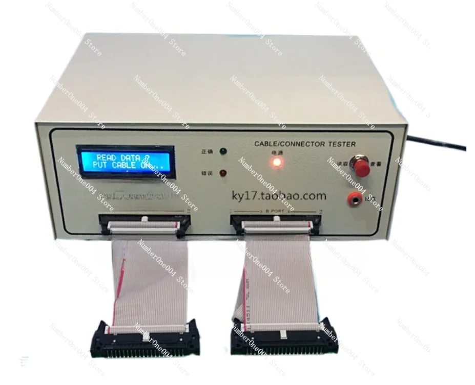 

Applicable to Wire testing machine,data cable dual-ended detector, cable conduction short circuit dislocation tester