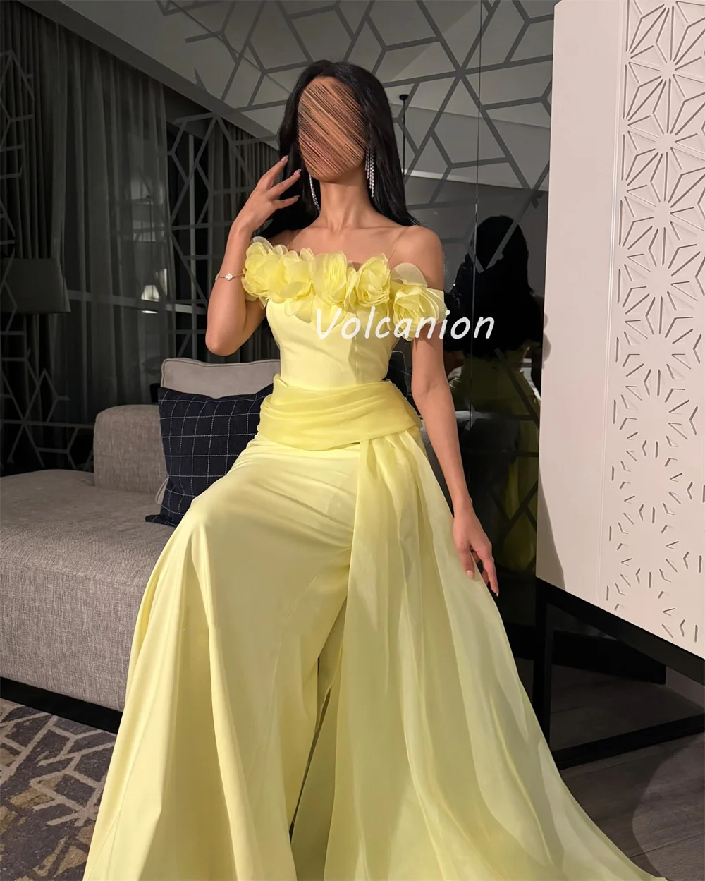 Индивидуальные современные стильные одинаковые трикотажные платья ручной работы с цветочным принтом трапециевидной формы с открытыми плечами Длинные платья на заказ Модные платья для особых случаев