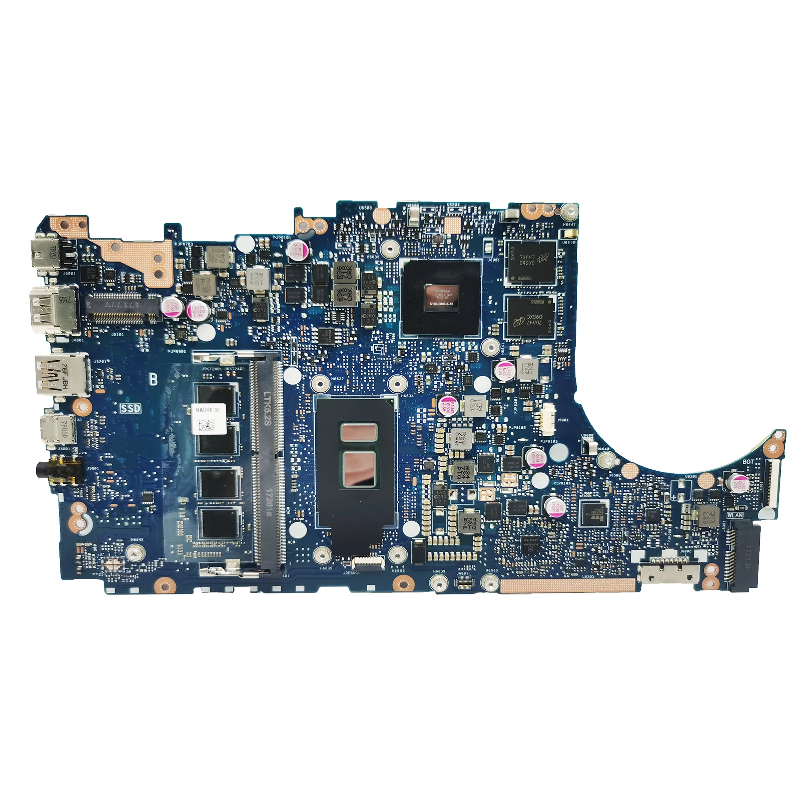 Placa-mãe portátil para ASUS, TP410UR, TP410UA, TP410U, Q405UA, Q405U, CPU, I3, 7ª, 8ª geração, 4G, 8G RAM, V2G