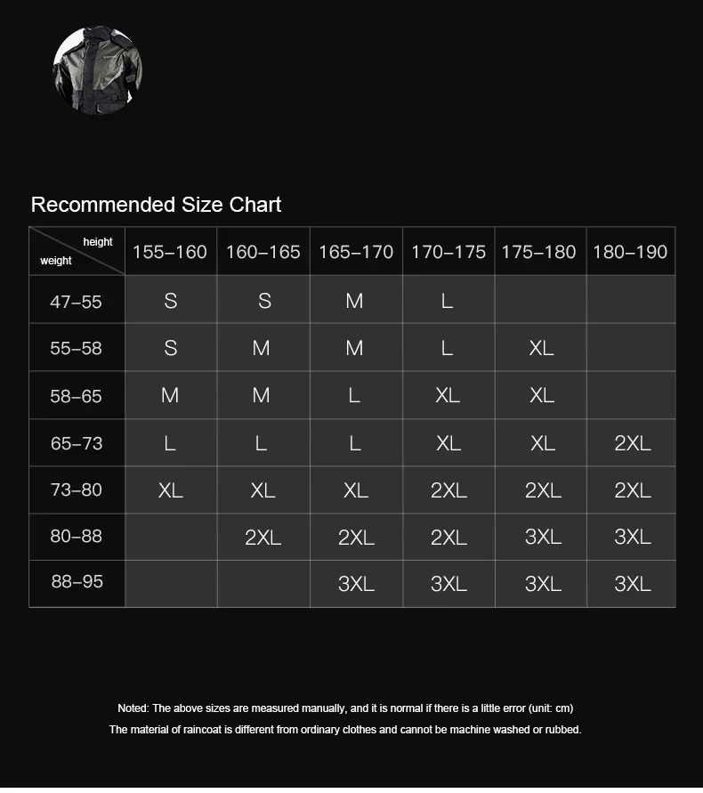 Men Women Waterproof Motorcycle Rider Raincoat Suit Set Reflective Light Raincoat For Riding Jacket Pants Set