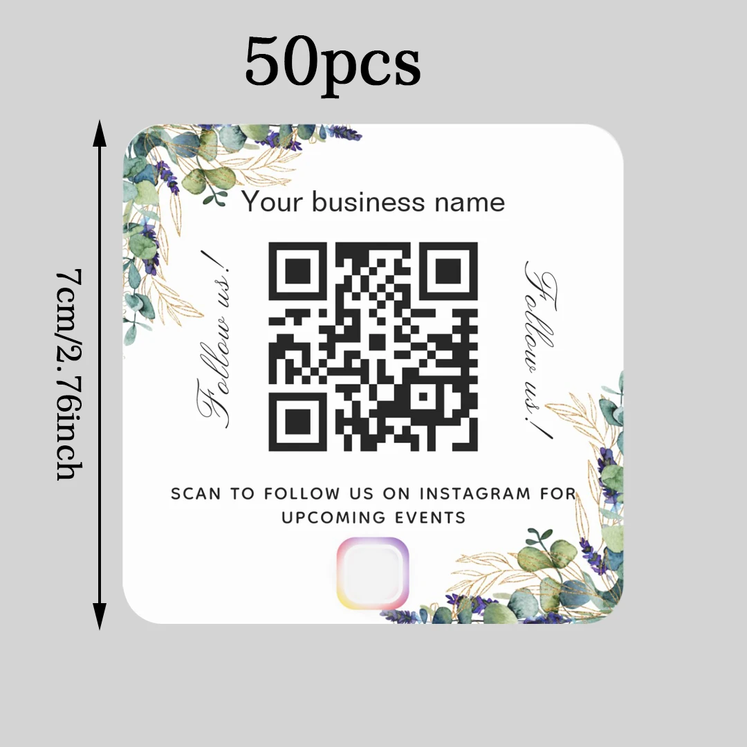 Variant: square-7cm-50pcs