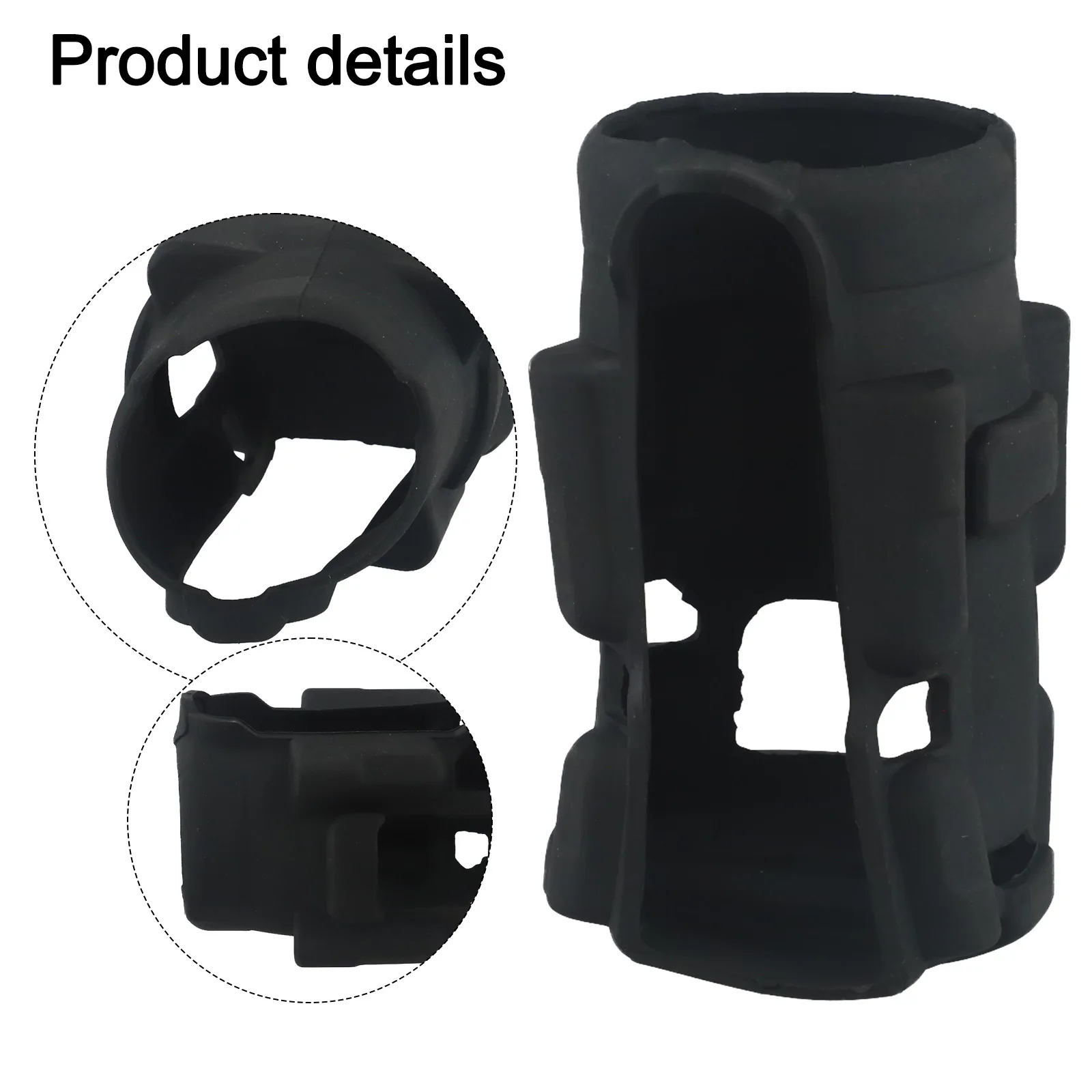 Rubber Protective Boot PB921.22.23-QZ for DCF922 Wrench Compatible Tool Cover with Form-Fitting Lightweight Design