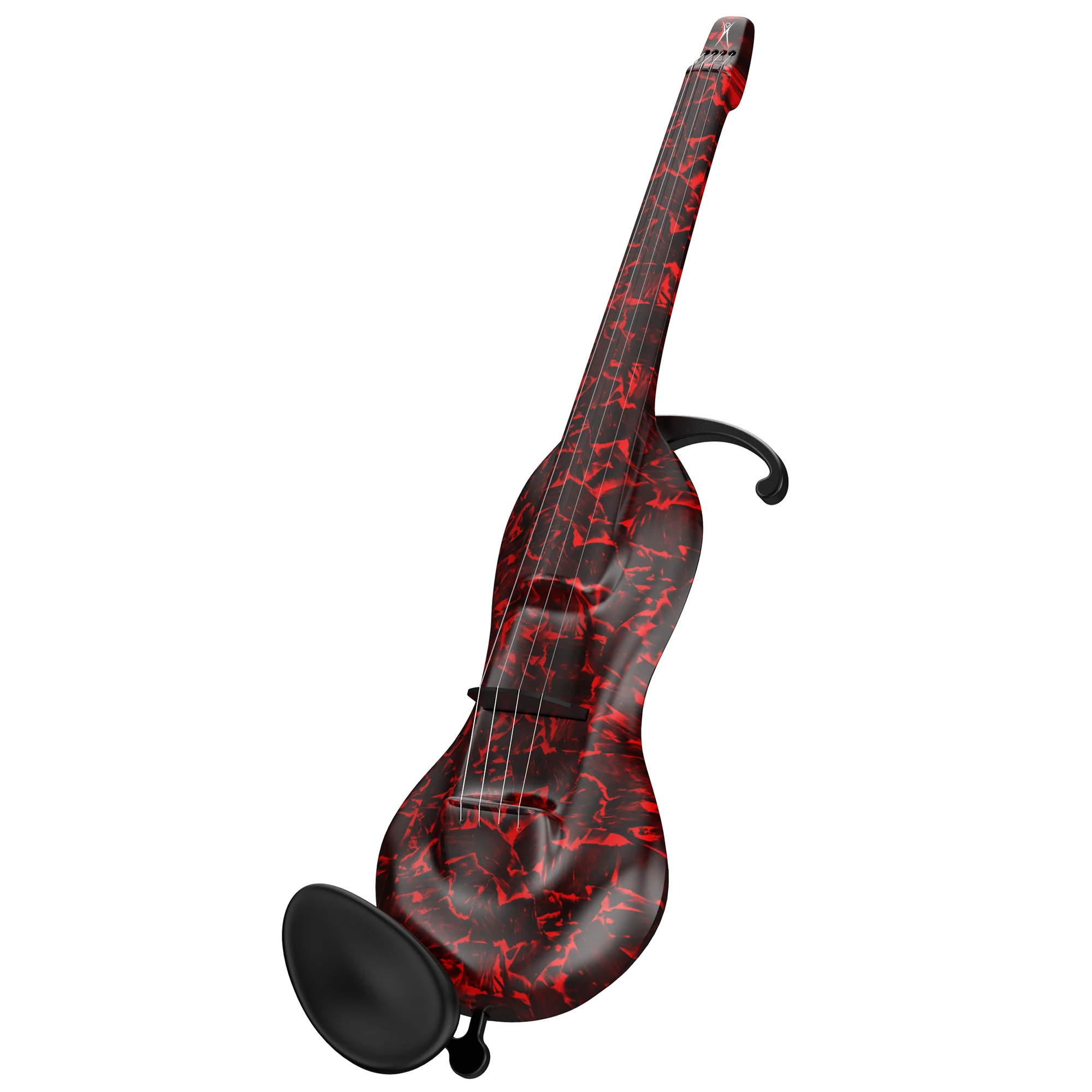 Pure Carbon Fiber Electric Violin Full Size Fiddle Professional Players 4/4 Yoolim Novia Silent Violins