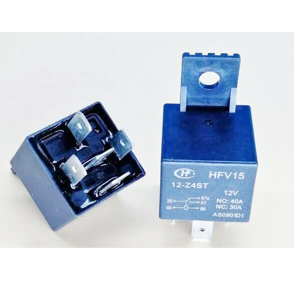 

HOT NEW HFV15-12-Z4ST HFV1512Z4ST DC12V 12VDC 12V 40A relay 5PIN