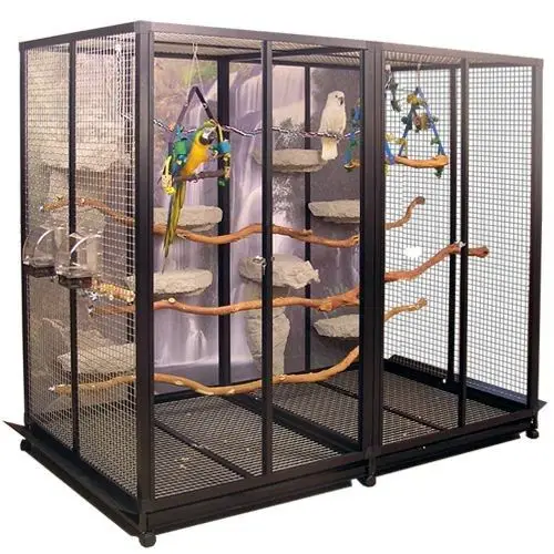 

Best Selling Metal Pigeon Parrot Breeding Cage Manufacturer Bird Display Big Cage For Group