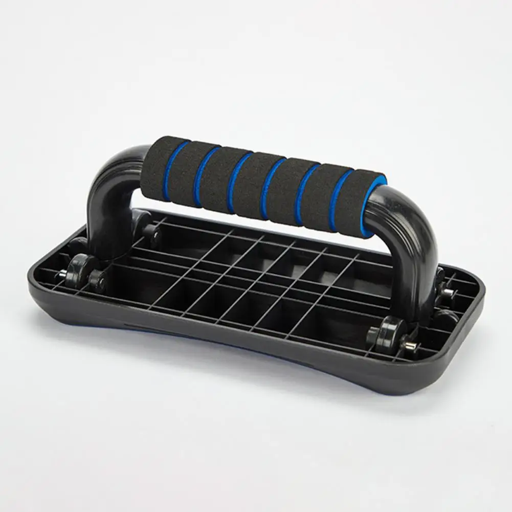1 Pair Stable Push-Up Bar High Hardness Abdominal Trainer Sweat-Absorbed Floor Push Up Handles Bars Chest Exercise