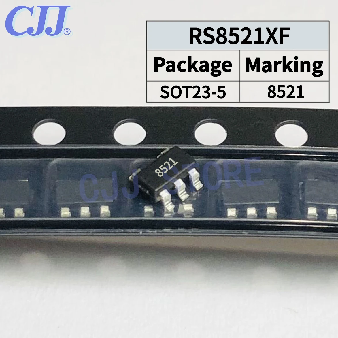 

1~3000PCS/Lot RS8521XF RS8521 Marking 8521 IC SMD SOT23-5 Amplifier new and original