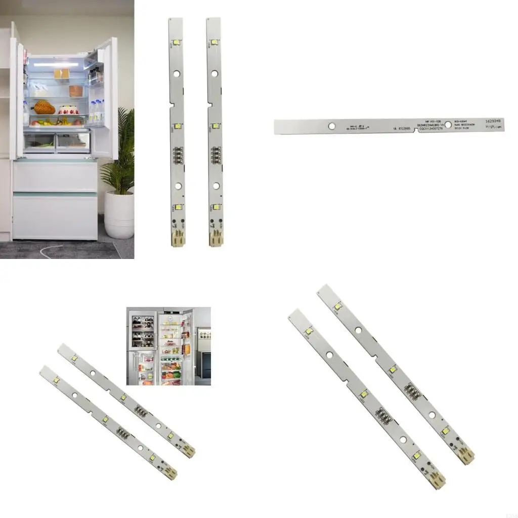 Paquete doble K3NB tiras luz LED bajo consumo para mejorar visibilidad del frigorífico, iluminación MDDZ162A 1629348