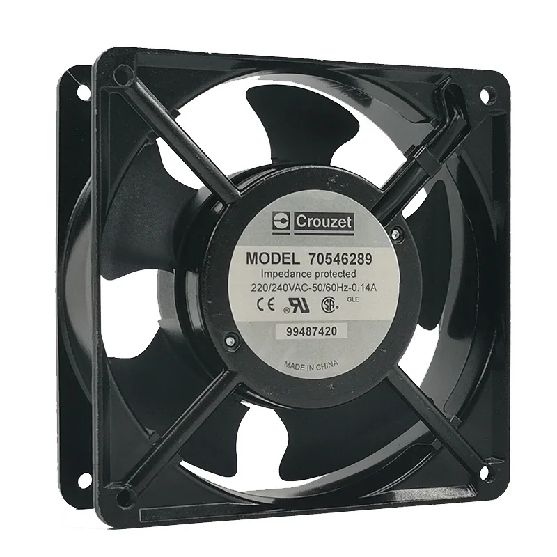 

+NEW 12CM for 70546289 12038 220V 0.14a 50/60hz axial flow cabinet general fan 120*120*38mm