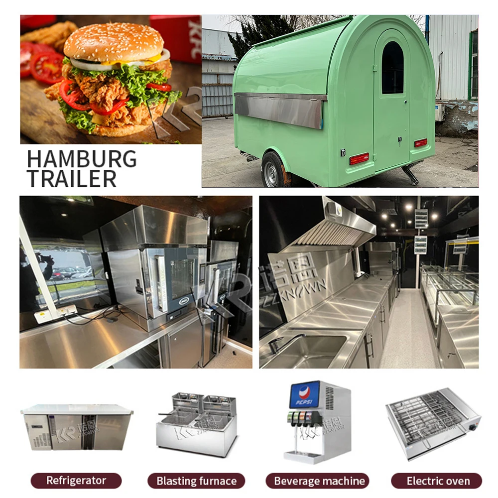 Custom Mobile Vintage Food Truck Trailer Van Candy CE DOT Beer Bar Cafe Mobile Food Truck for Sale in Dubai