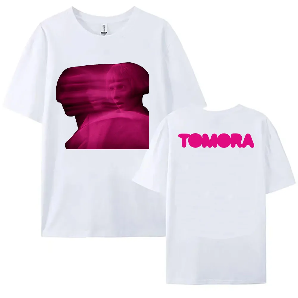 Women Tees TOMORA COME CLOSER T-shirt Casual Loose Summer O-neck Tshirts Unisex Streetwear Design Graphic Print Merch Clothing