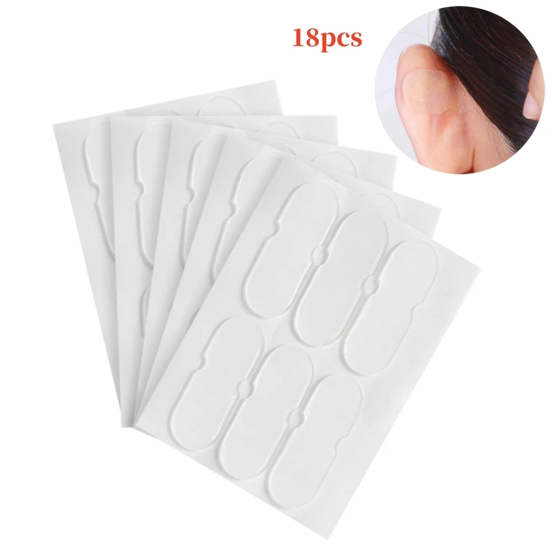 18pcs/box Cosmetic Ear Corrector Elf Ear Stickers Ear Supporters Self Adhesive Cosmetic Ear Stickers Invisible Ear Stickers