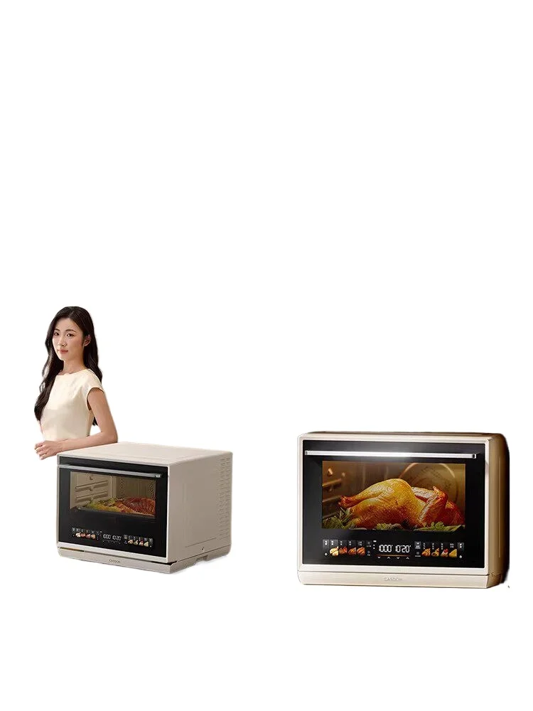 All-in-One Microwave, Steam, Bake, Roast and Fry Machine, Countertop & Built-in Dual Use, No Steam Emission