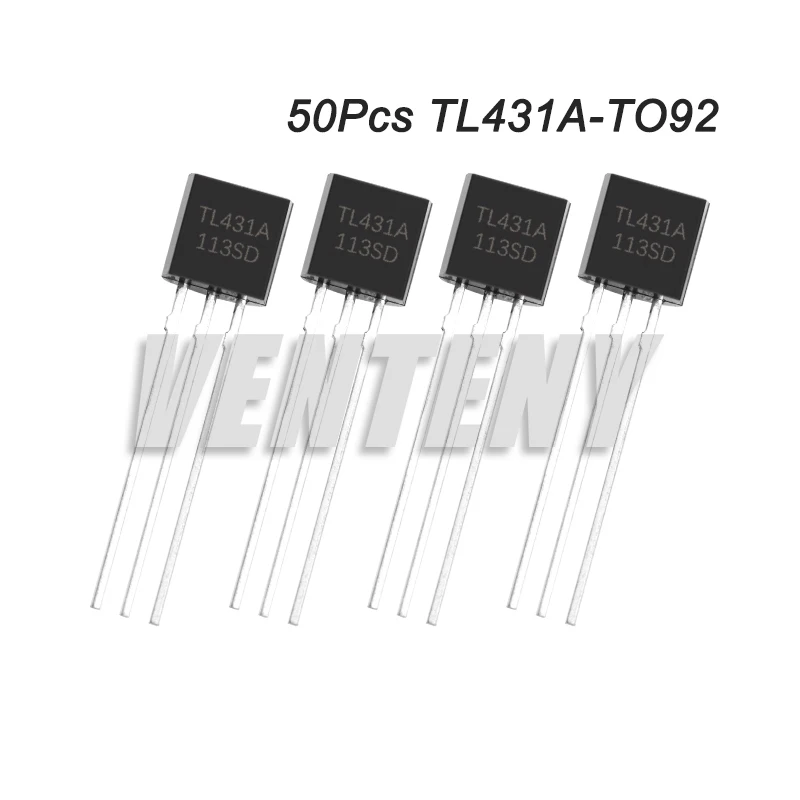 50Pcs TL431A TO92 T…