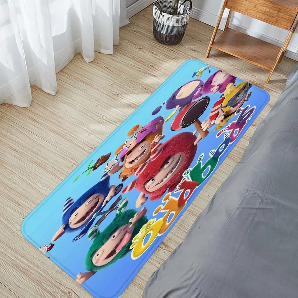 Carpets Oddbods Door Mat Entrance Outdoor Rug Mat Floor Mats Things for the Home Decoration Accessories Kitchen Carpet Custom