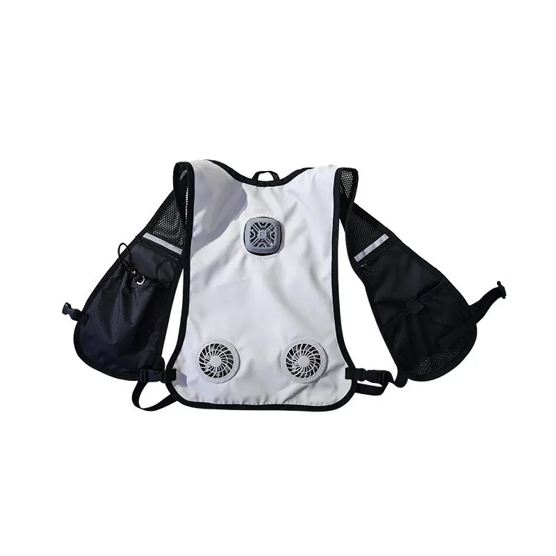 Semiconductor Refrigeration Cooling Vest Summer Construction Site Safety Workwear Outdoor Air Cooling Work Vest