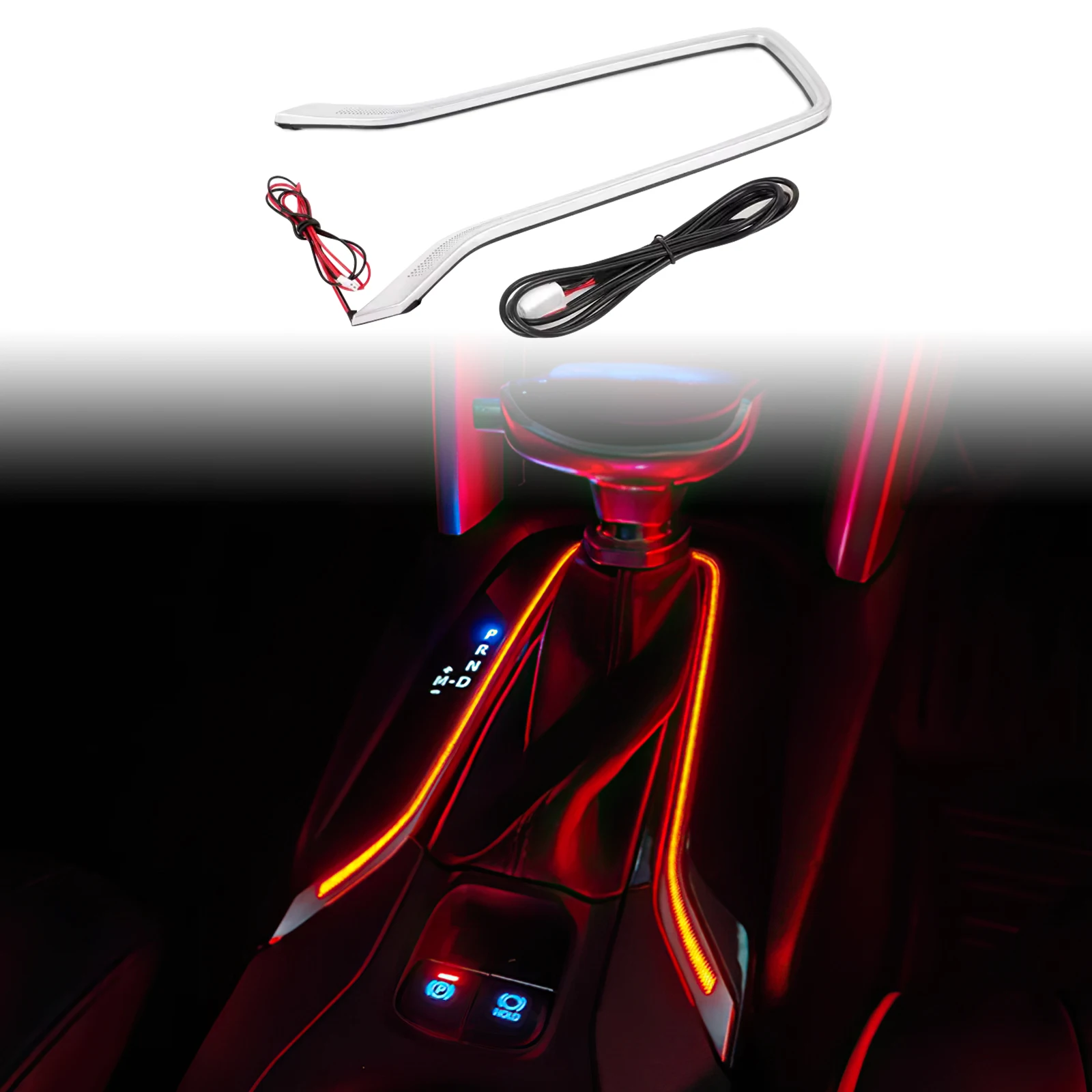 For Toyota Corolla / Corolla Cross 2019 2020-2025 Gear Shift Center Console Ambient Light 64 Colors RGB High Quality Auto Parts