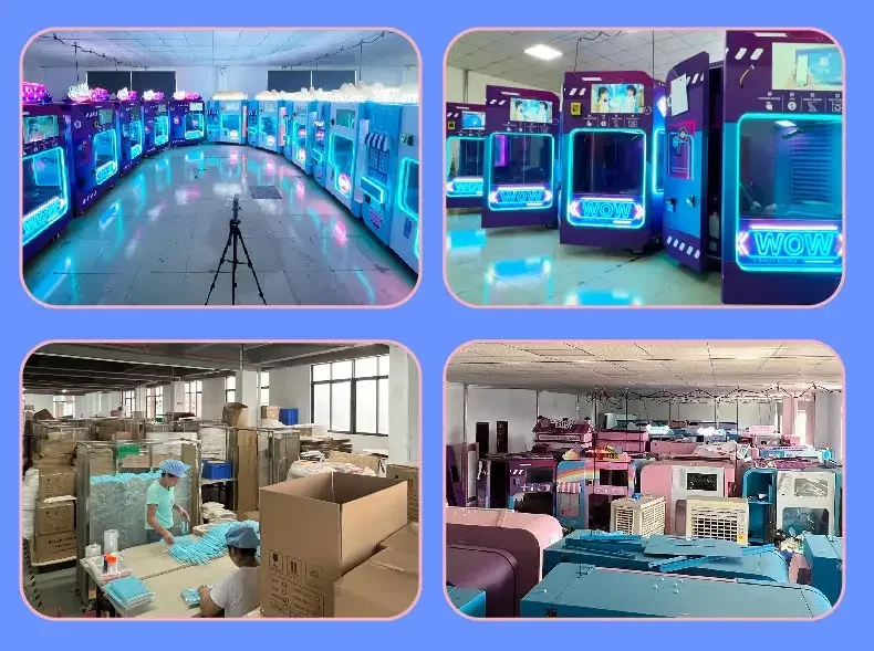 YG Latest Commercial Snack Machines Cotton Candy Making Automatic Candy Floss Vending Machine