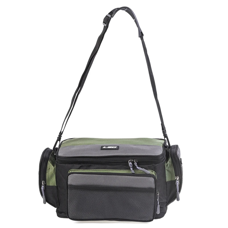 

Многофункциональная квадратная Сумка LEO для рыбалки, сумка для рыболовных снастей на открытом воздухе, сумка на плечо для рыбалки