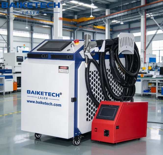Handheld Laser Welder 1500W 4-in-1 Multi Functional Welding Machine with BWT Fiber Laser and Water Cooling System