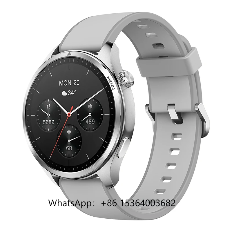 

TJXL-Sporty Fashion Smart Watch 5ATM Waterproof Touch Screen High Quality Fitness BT Call Heart Rate Pressure Smartwatch Dual G