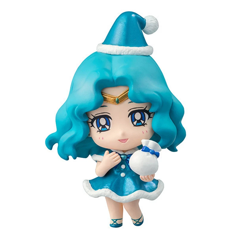 Anime Pretty Guardian Sailor Moon Christmas Special Outer Planets Ver. PVC Action Figure Collectible Model Kids Toys Doll 5pcs