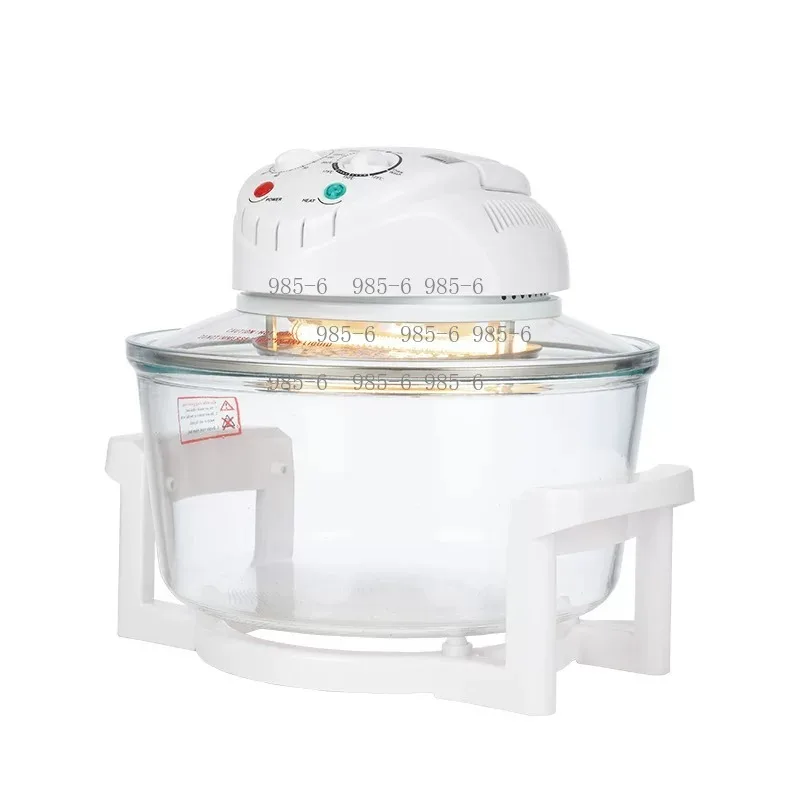 Household Light Wave Furnace 17L Glass Visual Air Fryer Oven Dual Voltage 220V/110V