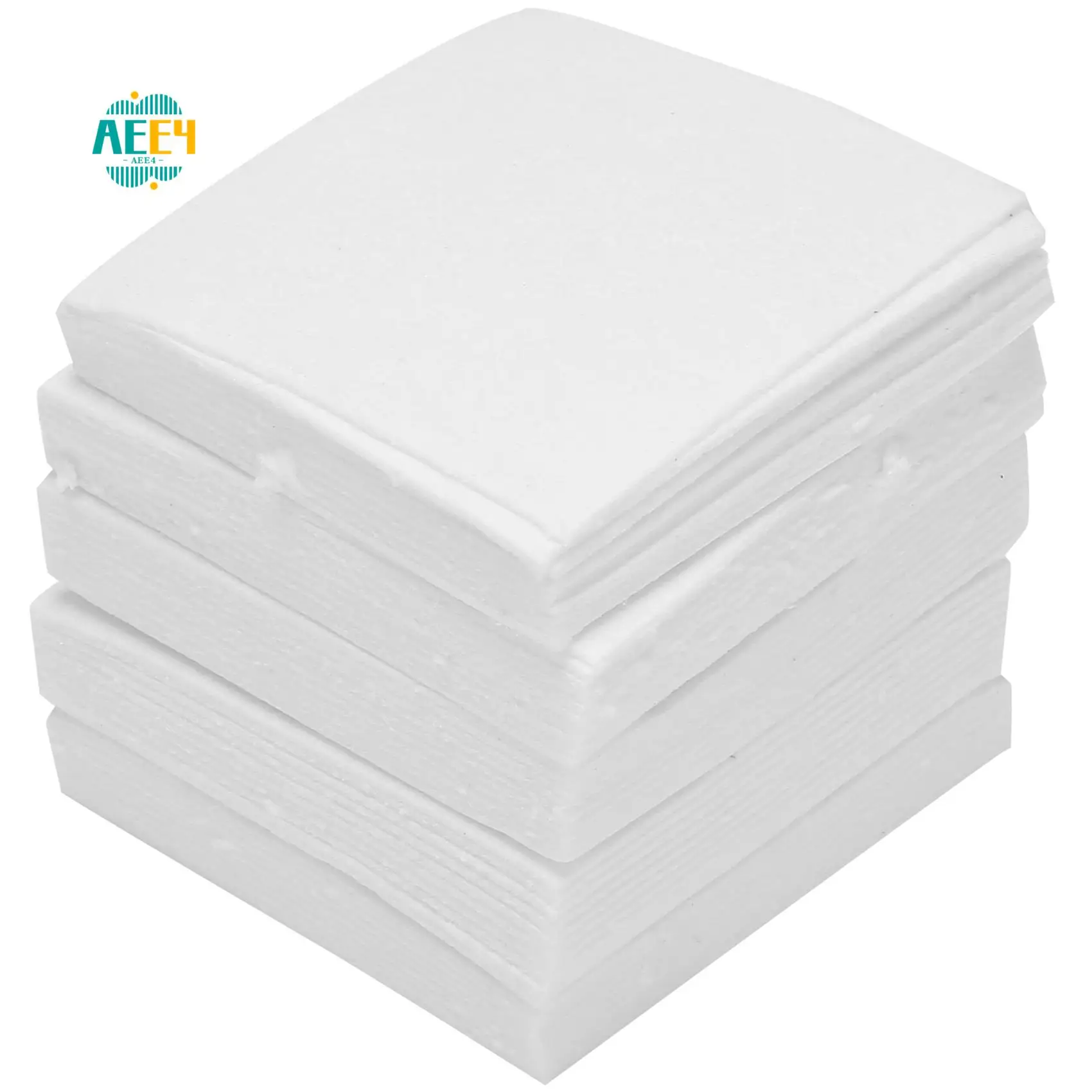 

AEE4-50 Sheets Fiber Square Microwave Kiln Glass Fusing Paper Household Tools