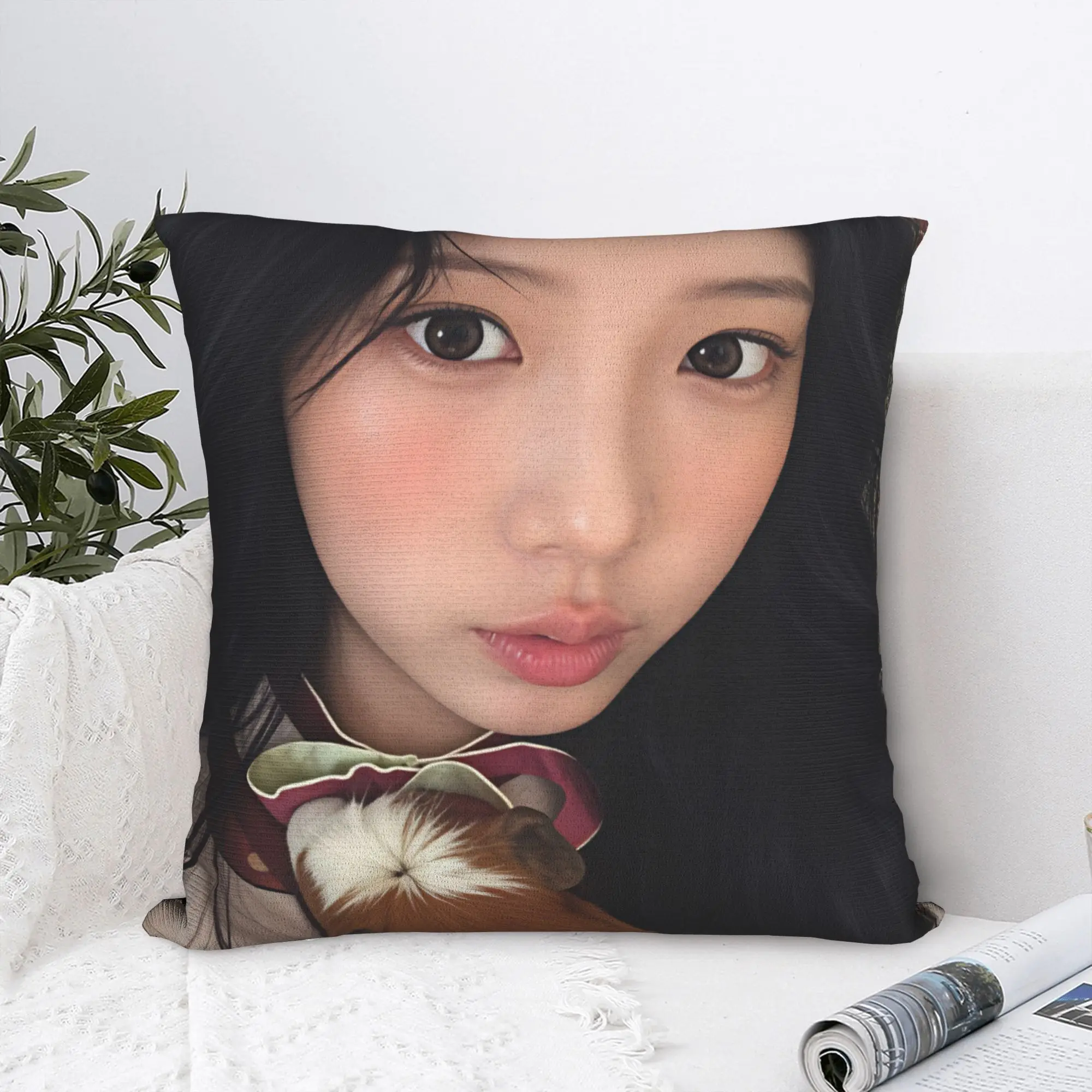 W-Wonhees-S Super Real Me  Pillow Case  Cushion Cover Soft Graphic Pillow Cover Pillowcases For Office Car Home Decorative