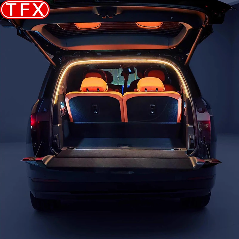 

For Lynk&co 900 2025 Car Trunk Lights Interior Flowing Lights Tailgate LED Light Ambient Lighting Strips Dedicated Accessories