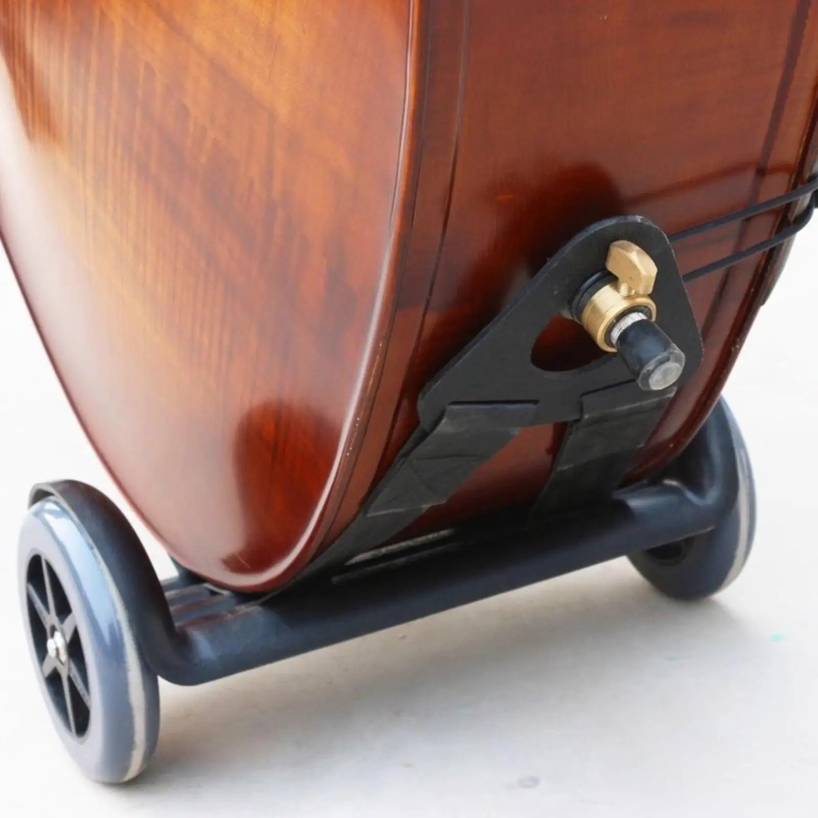 Upright Double Bass Cart Carry String Easy to Transport Sturdy Bass Cart