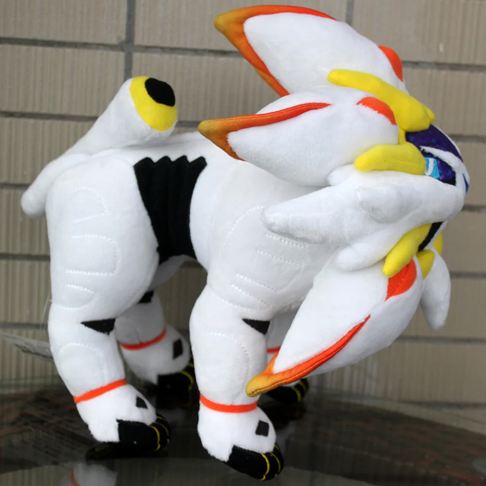 لعبة TAKARA TOMY kémon-LEGENDS Solgaleo ، لعبة كرتون ، حيوان أسد الشمس المحشو ، دمية دمية ، 10 بوصة