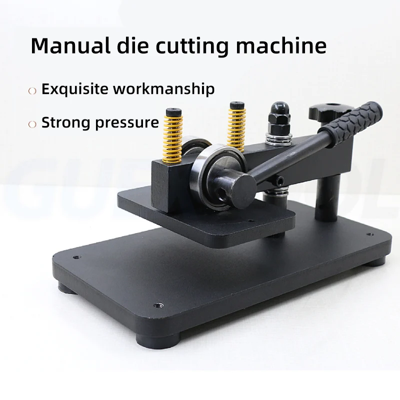 New Manual Die Cutting Machine Leather Cutter Cutting Templates Tools Metal Scrapbooking Die Dies For Card Making Rocker Machine