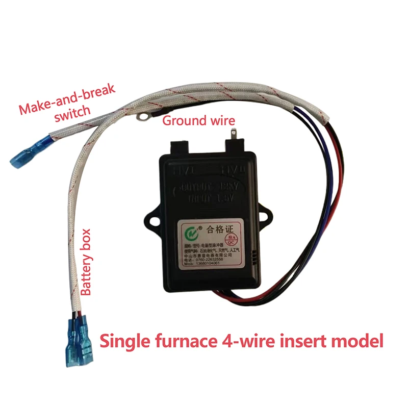 Accessori universali per gas naturale con controller per accenditore a impulsi per fornello a gas singolo 1pc