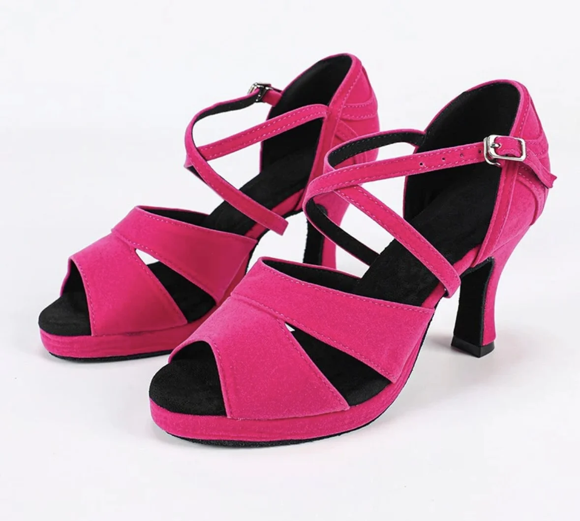 LOOGTSHON dance women wedding shoes silver latin dance shoes latin shoes women silver wedding salsa shoes