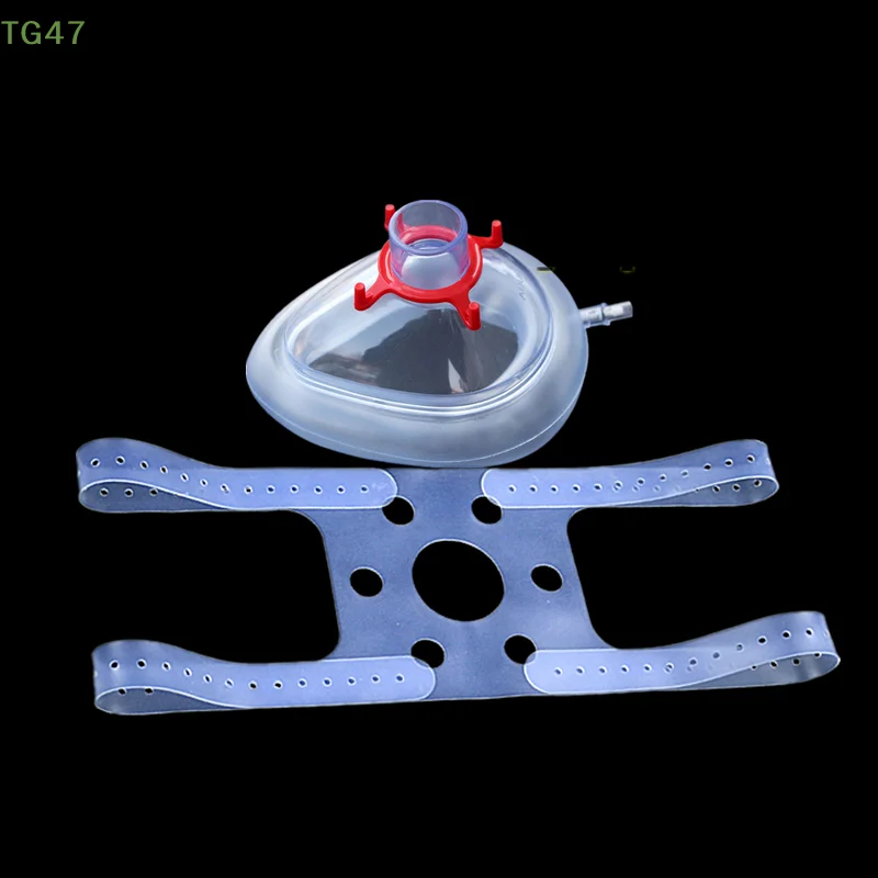 

[AN]Replacement Strap Headgear For Cpap Mask Respirator Head Strap silicone Adjustable Elastic Band Fixed Strap