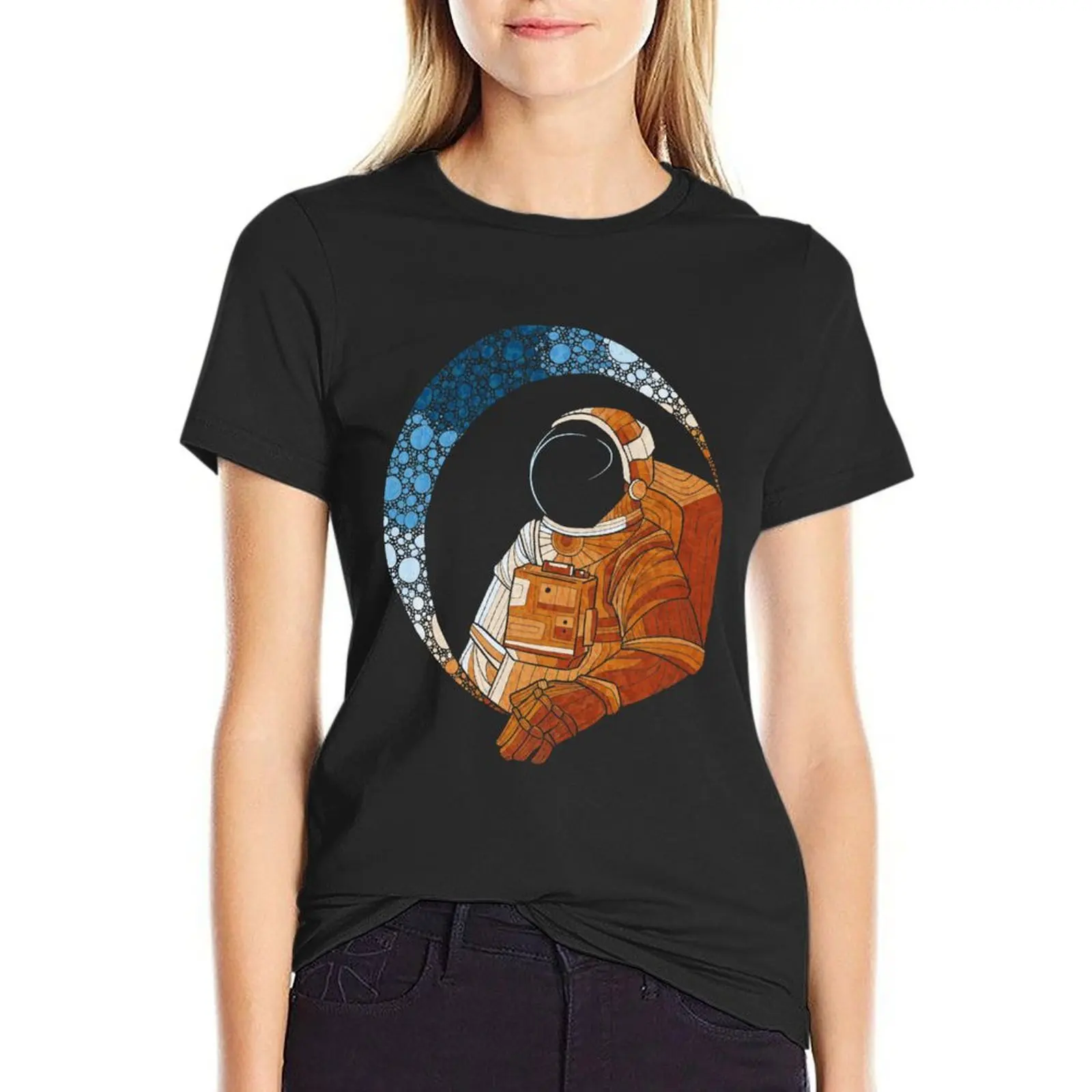 Spaceman T-Shirt graphics customs design your own western t-shirt dress for Women