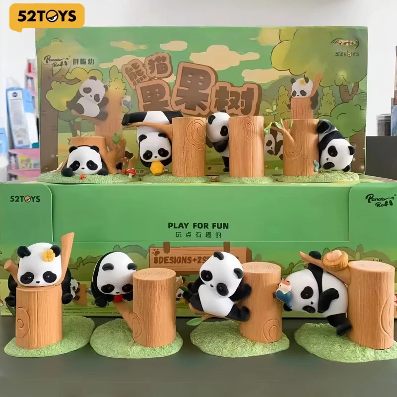 

52TOYS PandaRoll Fat Panda слепая коробка фруктовое дерево серии модная сложенная кукла коллекция игрушек подарок модные периферийные устройства