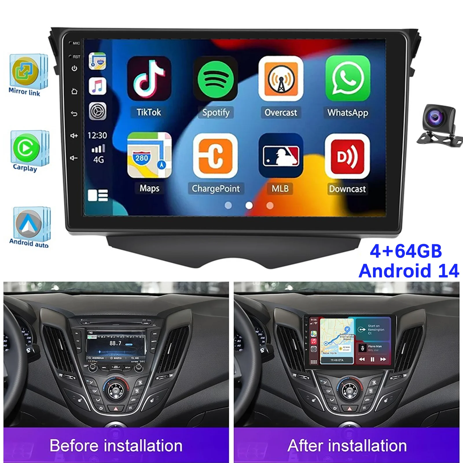 9" Car Stereo Radio… - image