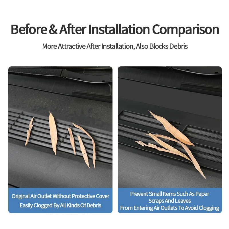 

For Tesla Model Y Juniper Model YL Juniper Insect Proof Air Inlet Protective Net Car Intake Vent Filter Cover Auto Accessories