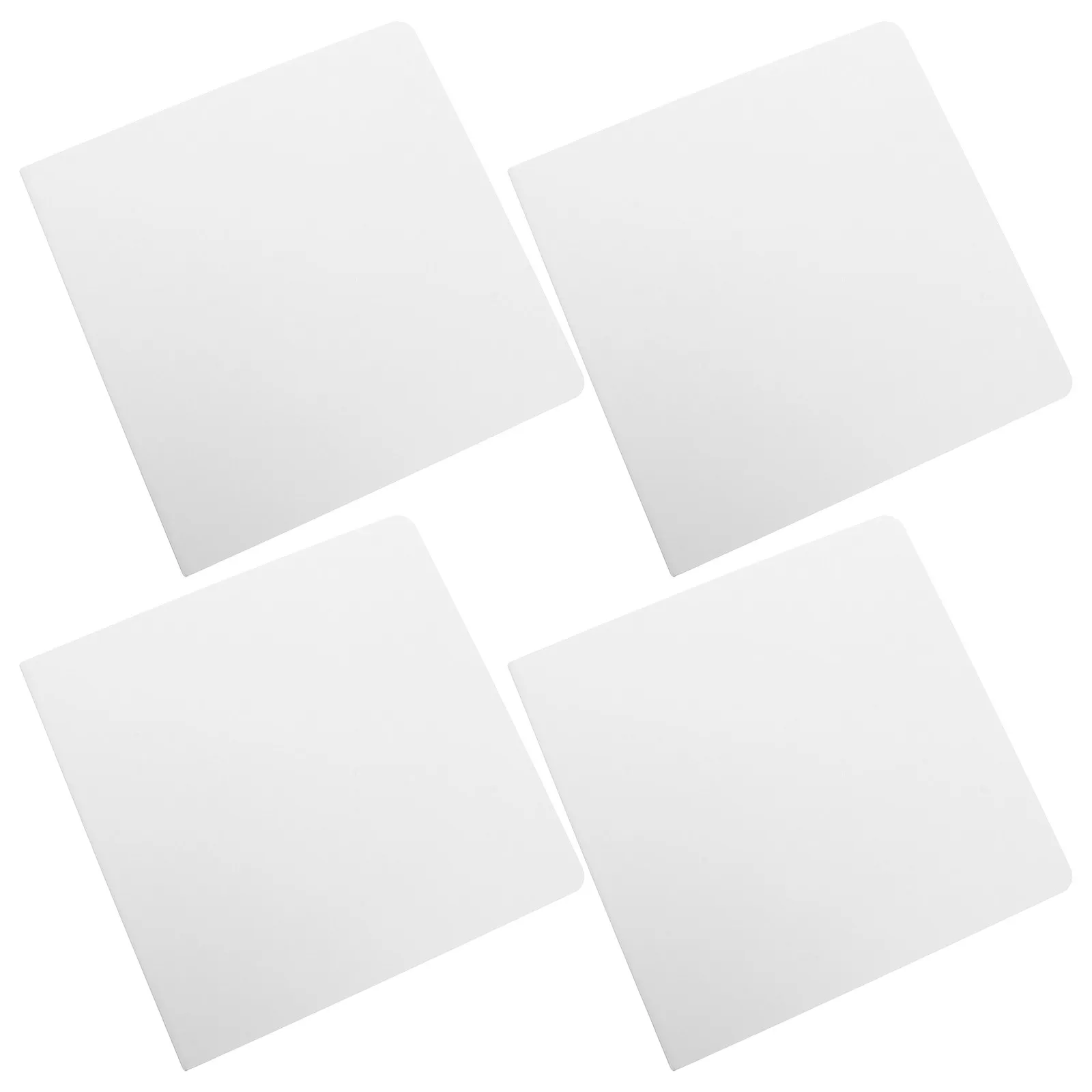 4Pcs Blank Sketchbook Heavyweight Cardstock Paper Safe Rounded Corners Ideal Art Drawing Book for School Classroom Drawing