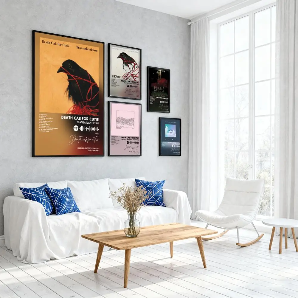 الموت الكابينة ل C-Cutie المشارك يطبع حائط لوح رسم صورة فنية غرفة المعيشة ديكور المنزل قائمة التتبع غطاء ألبوم الموسيقى #2