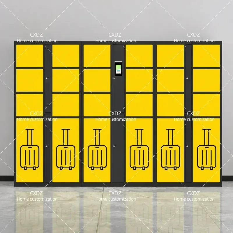 Smart Electronic Deposit Box with Facial Recognition and WeChat Scan Code for Supermarket Locker Storage