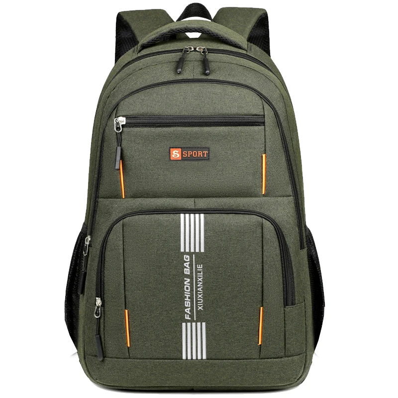 Mens Lightweight Nylon Backpack Image 8