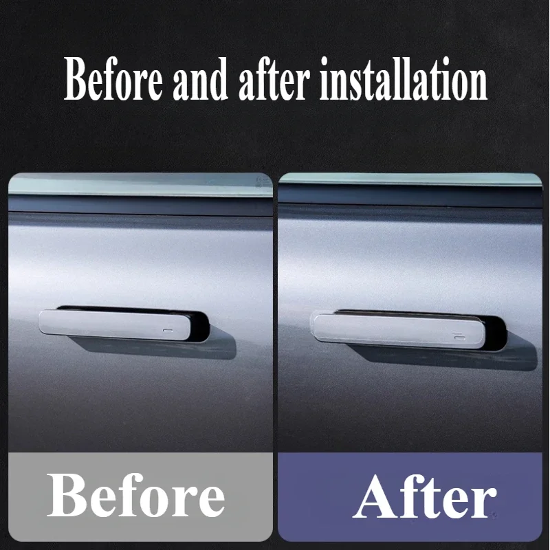 Threshold Strip TPU Protective Film Appearance Parts Highlight Film For Polestar 4 Decoration Interior Modification Accessories