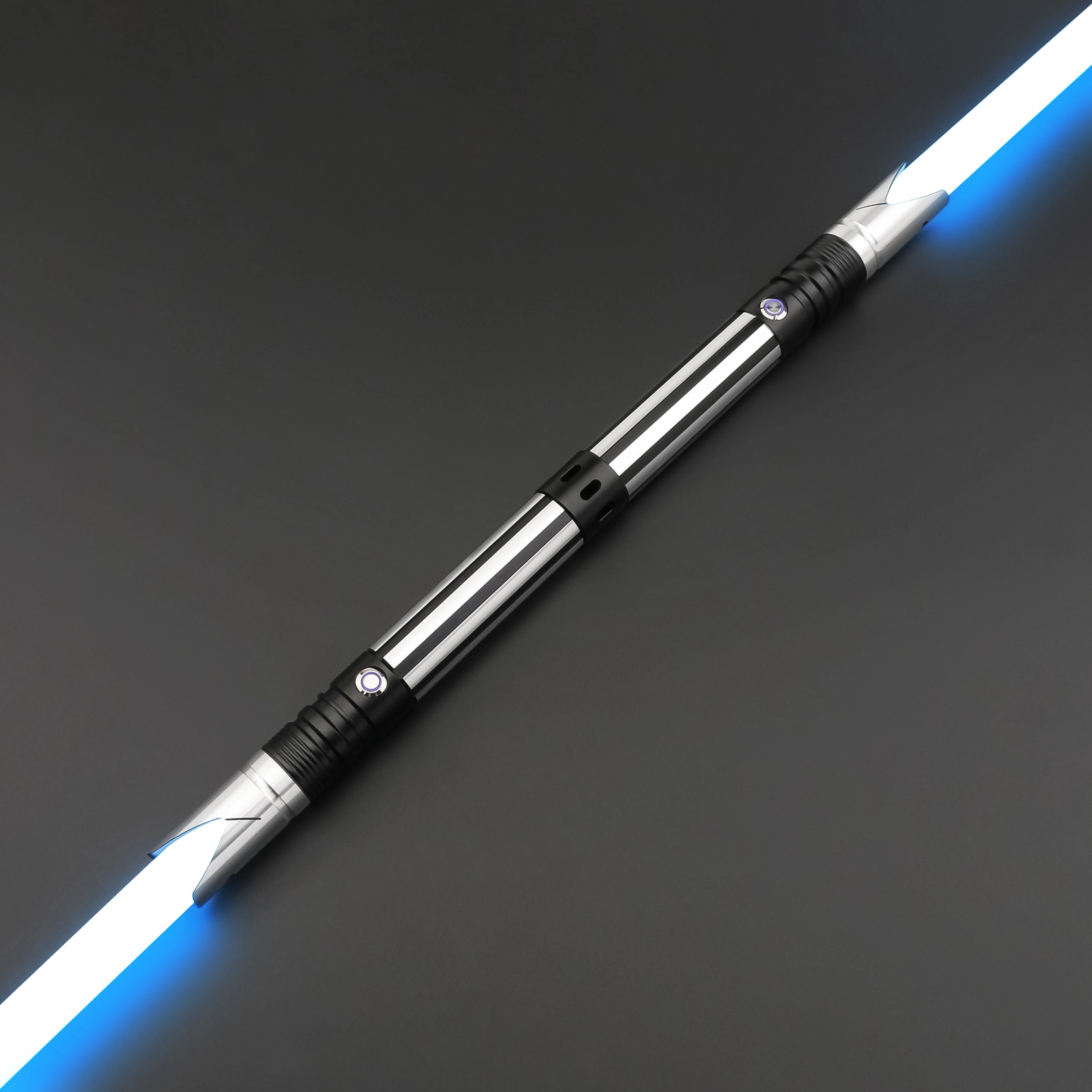 TXQ Lightsaber Black Friday 2PCS Double Swords Heavy Dueling Laser Combat Gift Jedi Metal Handle Toys Glow Luminous Darth Maul