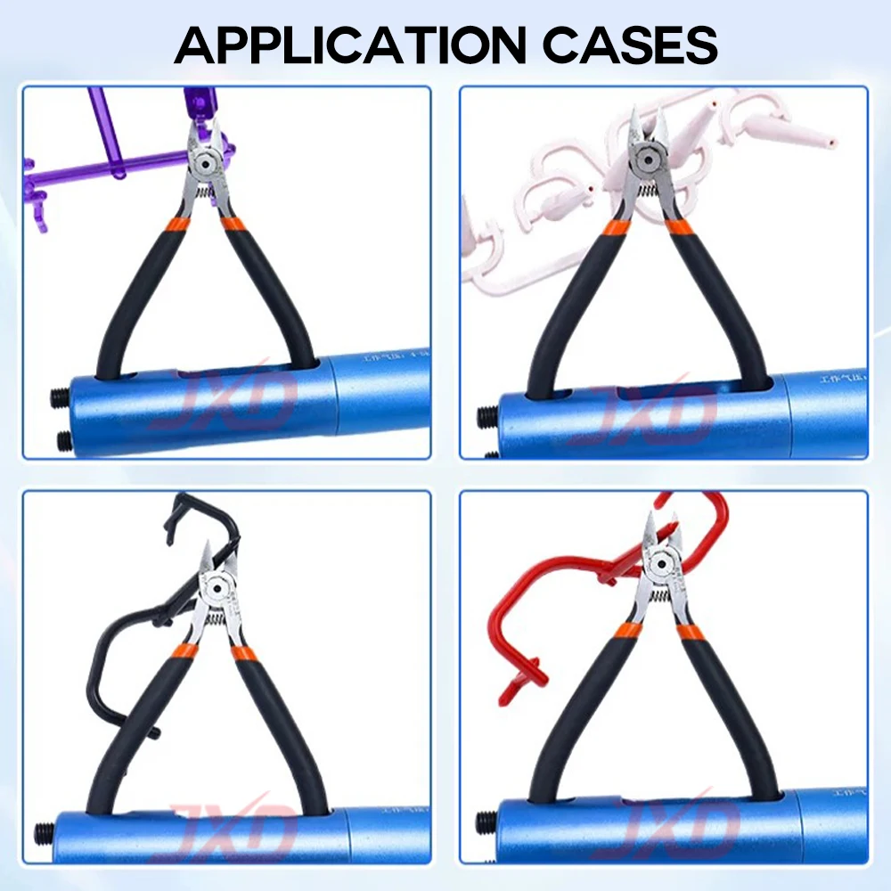 Pneumatic Hand Held Cutter HB Series Air Shear Pliers for Cutting Plastic Sprue Gate Trimming Air Driven Manual Like Tool